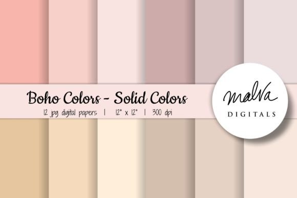 Download Pastel Boho Solid Colors - Colors Collection