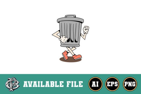 Download Jogging Trash Cartoon Design - Jogging Collection