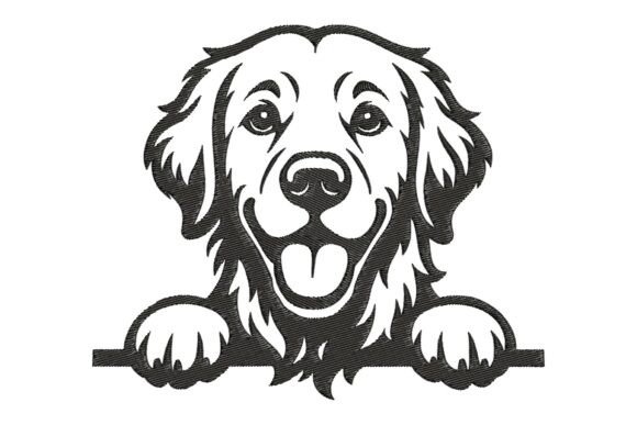 Download Golden Retriever Monogram - Golden Collection