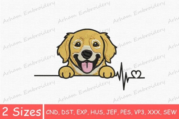Download Golden Retriever Heartbeat - Golden Collection