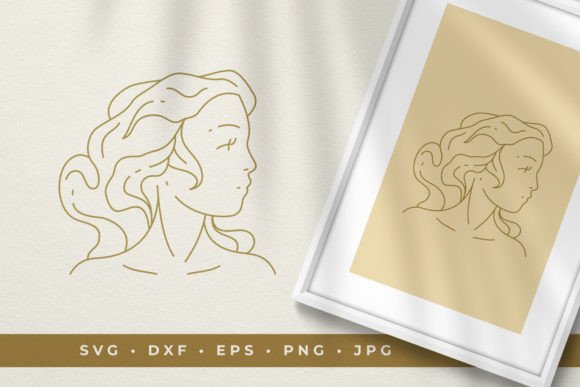 Download Romantic Female Hair Cosmetology Logo - Cosmetology Collection